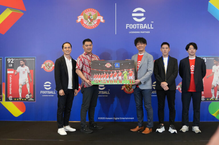 KONAMI dan PSSI Umumkan Kemitraan Lisensi!