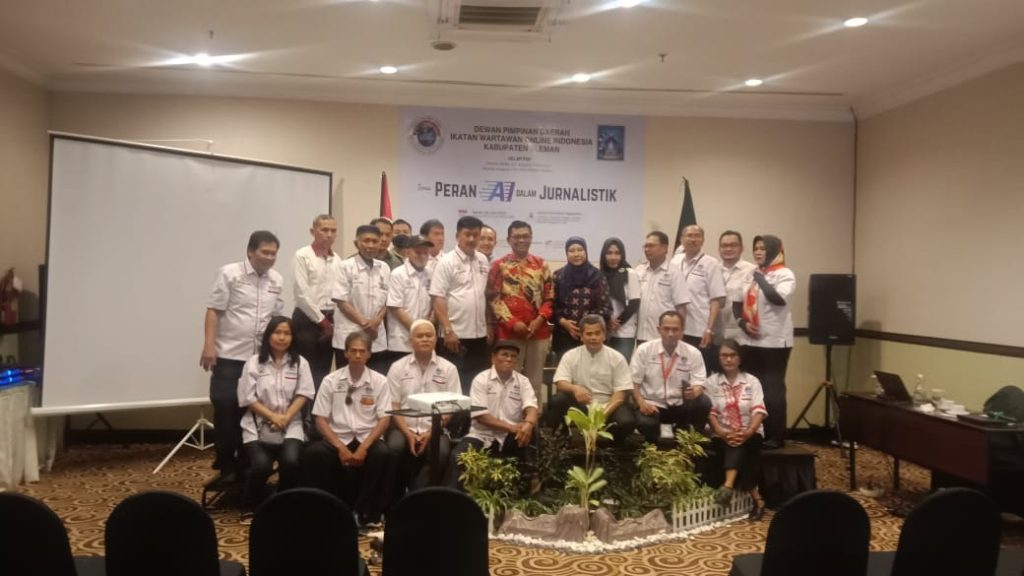 Wartawan Sleman Belajar AI dan Literasi Media, IWOI Gelar FGD Inovatif